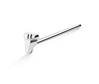Foot Silver Straight Nose Stud NSKA-87